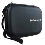 SPIN CART Shock Proof External Hard Disk Case Protector 2.5 inches Casing Cover Bag Black - Image 1