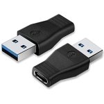 SPIN CART USB 3.0 to Type C OTG Adapter, USB C Female to USB 3.0 Male Converter Connector Support Data Sync and Charging for Smart Phone & Laptop (Pack of 2) - Image 1