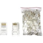 SPIN CART RJ45 Connector Modular Plug Cat 6 Cat 5 Connection (Pack of 100) - Image 2