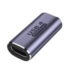 SPIN CART USB 4.0 Type C to Type C Connector, Female to Female Coupler Adapter Extender Support up to 40Gbps Data Transfer - Image 1