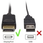 SPIN CART Displayport DP to HDMI Adapter 4K, Male to Female Converter Connector Cable for Desktops and Laptops to Connect to HDMI Displays Adapter - Image 3