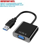 SPIN CART USB 3.0 to VGA Adapter, Multi Display Connector for Monitor, Laptop, Projector with Driver CD - Image 3