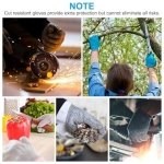 SPIN CART Cut Resistant Safety Gloves, High Performance Mandolin Glove, Machine Washable, Level 5 Protection, Food Grade Kitchen Gloves with Elastic Cuff, Durable and Flexible - Image 2