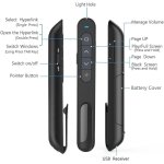 SPIN CART 2.4GHz Wireless Presenter Remote, PowerPoint Remote PPT Clicker Slide Changer for Presentation for Laptop Mac Computer - Image 7