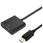 SPIN CART Displayport DP to HDMI Adapter 4K, Male to Female Converter Connector Cable for Desktops and Laptops to Connect to HDMI Displays Adapter - Image 1