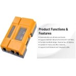 SPIN CART RJ45 Network Cable Tester for Lan RJ45/RJ11/RJ12/CAT5/CAT6/CAT7 UTP Wire Test Tool - Image 3