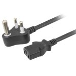 SPINCART Heavy Duty Power Cable Cord for Monitor CPU PC Computer Printer Desktop Smps Lack (1.5m) - Image 3