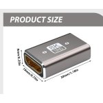 SPIN CART 8K HDMI Coupler Female To Female Jointer Connector Adapter Support 8K@60Hz HDTV, Monitor, Computer, PC, Laptop, Projector, DVD Player - Image 2
