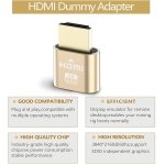 SPIN CART HDMI 4K Dummy Plug, High Resolution Headless Virtual Monitor Display Adapter, Supports up to 3840x2160@60Hz (Pack of 1) - Image 5