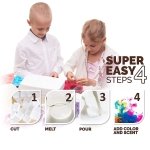 SPIN CART Glycerin Soap Base, Melt and Pour 100% Pure and Natural Handmade Soap Making (500 grams) - Image 2