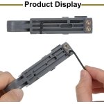 SPIN CART Coax Coaxial Cable Wire Stripper Cutter Tool (2 Blade Model) for RG59 RG58 RG6 RG11 (1) - Image 4
