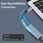 SPIN CART Type C to Ethernet Adapter, USB C RJ45 Gigabit LAN Network Adapter Supports 10/100/1000 Mbps - Image 6