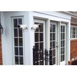 SPIN CART Dummy CCTV Security Camera, Indoor Outdoor Surveillance Camera with LED Flash, Silver - Image 3