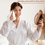 SPIN CART Coin Tablet Tissue Paper, Soft Facial Napkin Disposable Compressed Towel For Face Traveling (100) - Image 5