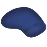 spincart Mouse Pads with Wrist Support, Non-Slip Rubber Base, Silicone Gel Wrist Rest Mouse Pad Mat for Laptop Desktop (Navi Blue) - Image 1