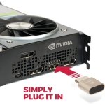 SPIN CART HDMI 4K Dummy Plug, High Resolution Headless Virtual Monitor Display Adapter, Supports up to 3840x2160@60Hz (Pack of 1) - Image 6