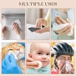 SPINCART Coin Tissue Paper, Soft Napkin Disposable Compressed Towel For Face Traveling (Pack of 50) - Image 3