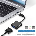 SPIN CART USB 3.0 to VGA Adapter, Multi Display Connector for Monitor, Laptop, Projector with Driver CD - Image 5