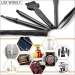 SPIN CART Multipurpose 7 in 1 Small Portable Plastic Handle Nylon Brushes Set for Computer Keyboard Car Laptop Cleaning Brush Kit - Image 5