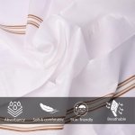 SPIN CART Cotton Handkerchief For Men, White With Stripe Kerchief Hanky For Gents, Soft Thick Fabric Hankies (10) - Image 3