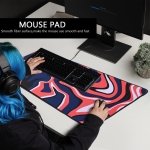SPIN CART Extended Gaming Mouse Pad, Long Big Desk Table Mat with Non- Slip Rubber Base Mousepad for Keyboard Laptop PC - Image 2