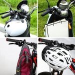 SPIN CART Universal Motorcycle Helmet Lock, Black Metal, Anti-Theft and Tamper-Proof Security Lock with 2 Keys, Multifunctional Waterproof Hanging Storage Hook for Two Wheelers. - Image 6