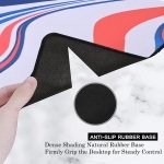 SPIN CART Long Gaming Mouse Pad, Large Big Desk Table Mat with Non- Slip Rubber Base Mousepad for Keyboard Laptop PC (Multi) - Image 6