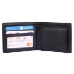 SPIN CART Leather Wallet for Men, RFID Blocking Bifold Stylish Gents Cash & Debit Credit Card Holder (Black) - Image 6