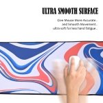 SPIN CART Long Gaming Mouse Pad, Large Big Desk Table Mat with Non- Slip Rubber Base Mousepad for Keyboard Laptop PC (Multi) - Image 4