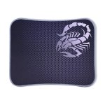 SPIN CART Mouse Pads, Waterproof Gaming Mouse pad for Laptop, Gamers and PC with Stitched Edges Non-Slip Rubber Base Size : 30 x 25 cm (Grey) - Image 1