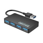 SPIN CART USB 3.0 4 Port HUB, USB Extension Splitter Multiport Adapter for Laptop & PC - Image 1