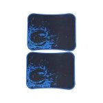 SPIN CART Silk-Gliding Mouse Pads, Gaming Mouse Pad with Stitched Edges, Waterproof Mouse pad with Non-Slip Rubber Base, Mouse Pad for Laptop and PC (Size: 29 x 24 cm, 4mm Thickness) (Pack of 2 Blue) - Image 1