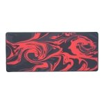 SPIN CART Large Gaming Mouse pad, Long XXL Extended Desk Table Mat Mousepad for Laptop PC Computer (Abstract Red) - Image 1