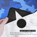 SPIN CART Long Gaming Mouse Pad, Large Big Desk Table Mat with Non- Slip Rubber Base Mousepad for Keyboard Laptop PC (Blue) - Image 3