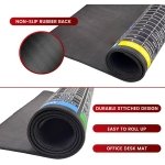 SPIN CART Keyboard Shortcut Key Mouse Pad, Large XXL Gaming Desk Mat with Shortcut Key Patterns for Laptop PC Office (90 x 40 cm) - Image 4