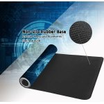 SPIN CART Large Gaming Mouse pad, Long XXL Extended Desk Table Mat Mousepad for Laptop PC Computer (Blue) - Image 4