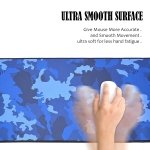 SPIN CART Long Gaming Mouse Pad, Large Big Desk Table Mat with Non- Slip Rubber Base Mousepad for Keyboard Laptop PC (Blue) - Image 5